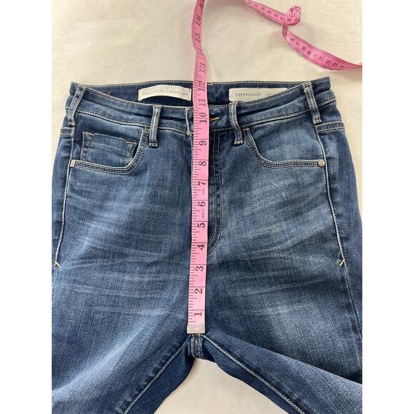 Anthropologie Pilcro Letterpress Superscript Ultra High Rise Skinny Jean Capsule - Picture 11 of 12